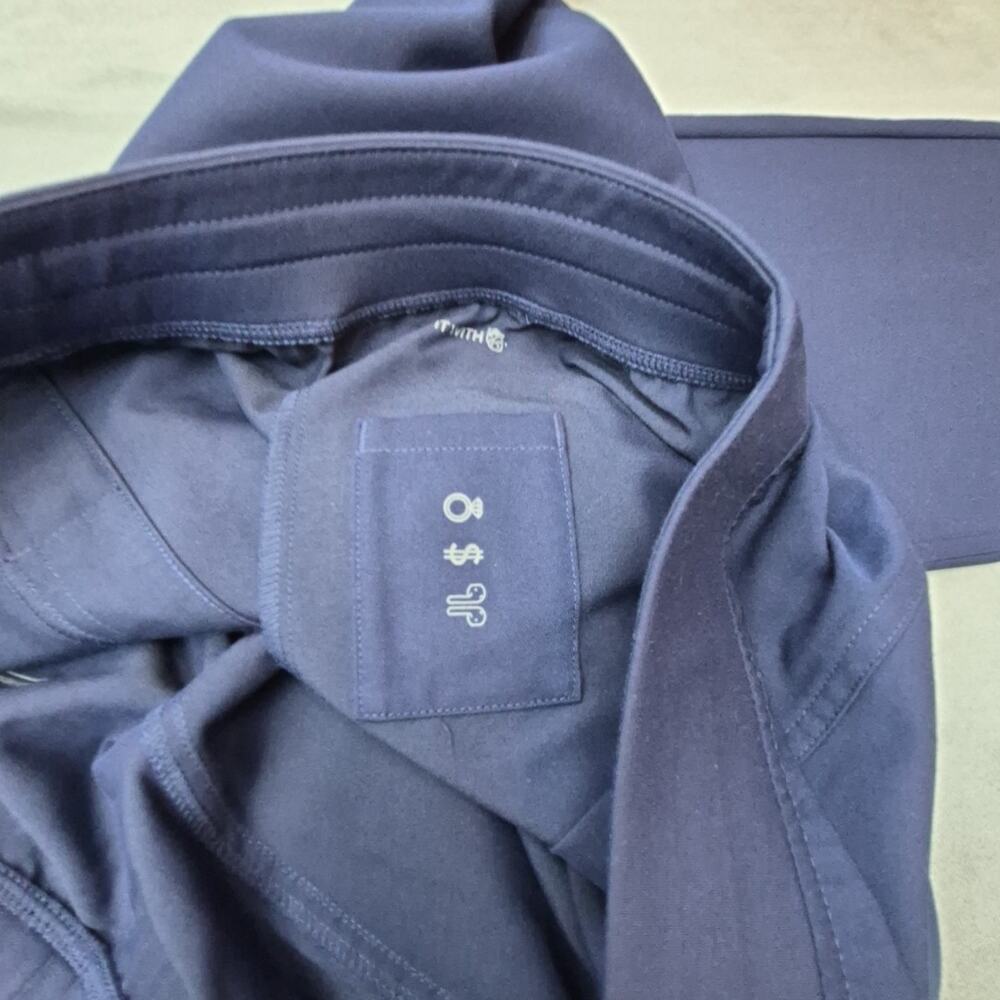 FIGS Scrub Pants XL/T Blue Technical Collection Kade Straight Leg Drawstring - Picture 5 of 11